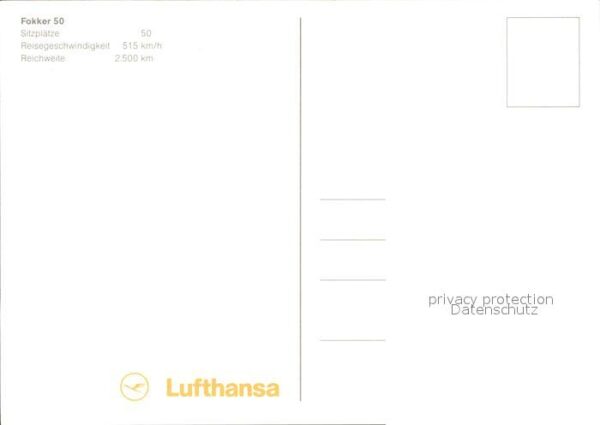Lufthansa Fokker 50 – Bild 2