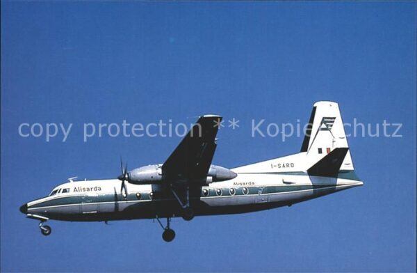Flugzeuge Zivil Alisarda Fokker F-27