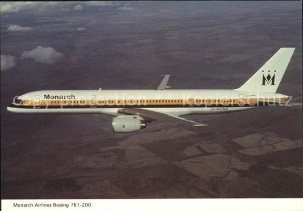 Flugzeuge Zivil Monarch Airlines Boeing 757-200