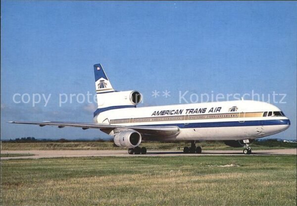 Flugzeuge Zivil American Trans Air Lockheed Tristar 1 N