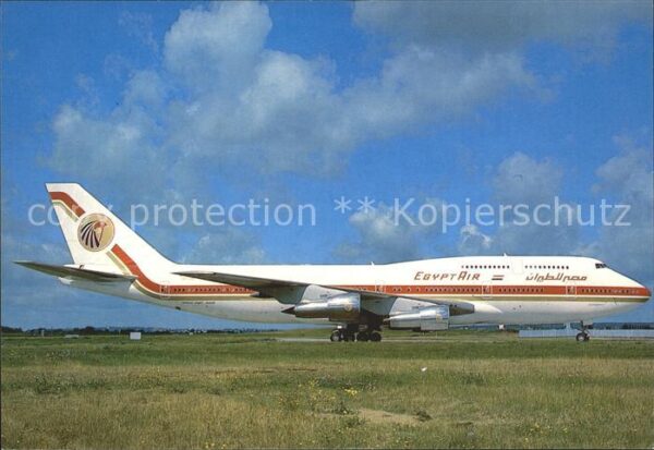 Flugzeuge Zivil Egyptair Boeing 747-300 SU-GAL