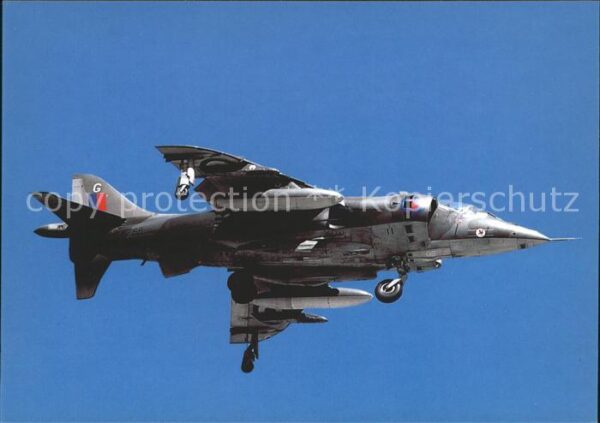 Flugzeuge Militaria Harrier GR-MK5 XW768