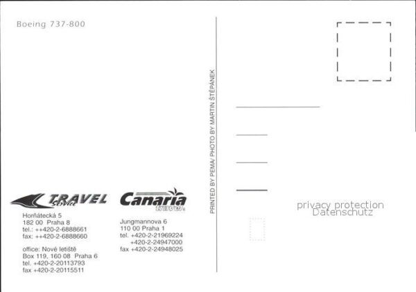 Flugzeuge Zivil Travel Service Boeing 737-800 – Bild 2