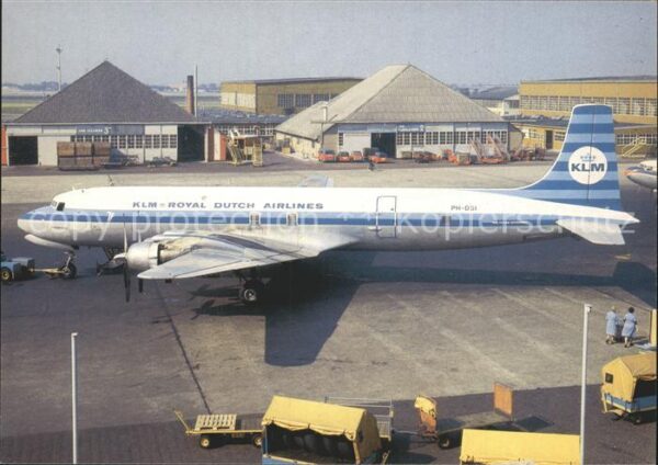 Flugzeuge Zivil KLM Royal Dutch Airlines Douglas DC-7CF