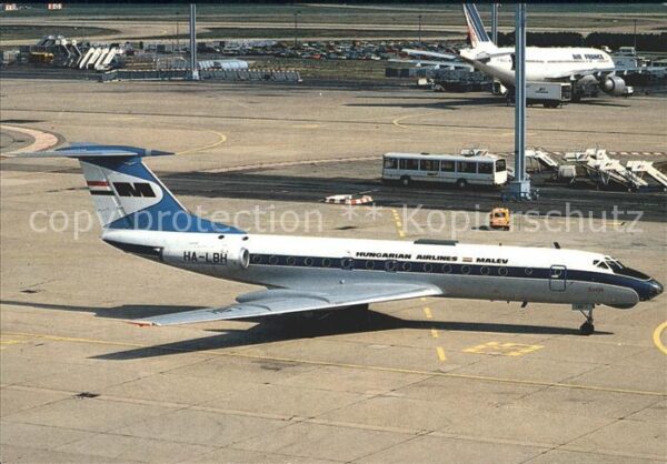Flugzeuge Zivil Malev TU-134 HA-LBH