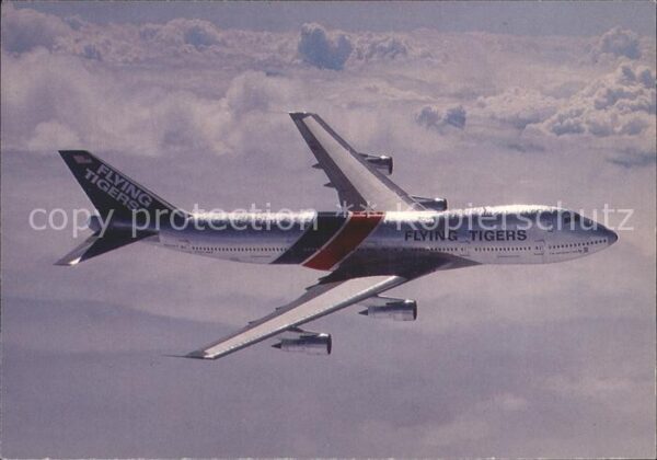 Flugzeuge Zivil Flying Tigers Boeing 747-132F N803FT C/
