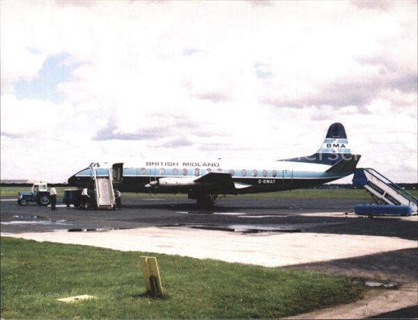 Flugzeuge Zivil BMA British Midland Viscount G-BMAT