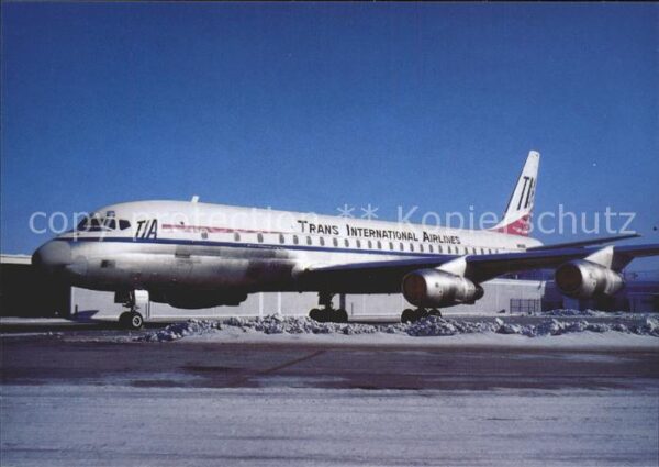 Flugzeuge Zivil TIA Trans International Airlines McDDou