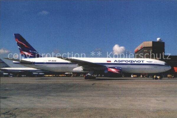 Flugzeuge Zivil Aeroflot Boeing 777-200 VP-BAS