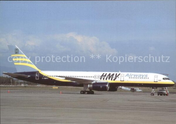 Flugzeuge Zivil HMY Airways Boeing 757-200 C-GMYC
