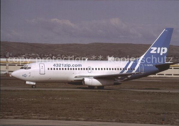 Flugzeuge Zivil ZIP/4321ZIP.COM Boeing 737-200 C-GCPS