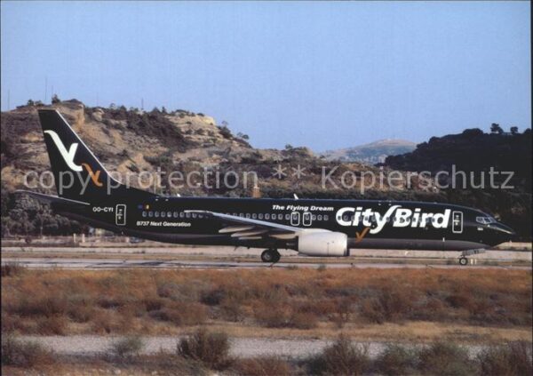 Flugzeuge Zivil CityBird B-737-800 OO-CYI