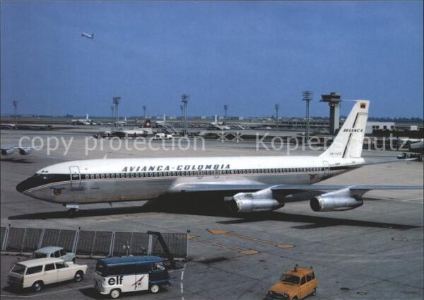 Flugzeuge Zivil Avianca B-707-359 HK-1402
