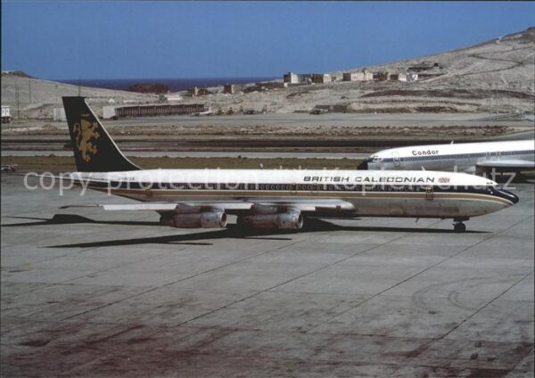 Flugzeuge Zivil British Caledonian  B-707-349 G-BDCN