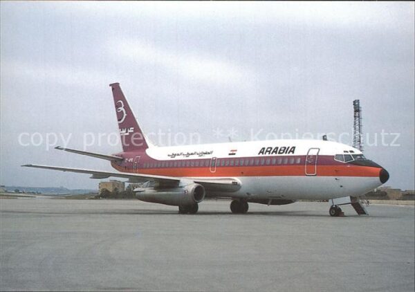 Flugzeuge Zivil Arabia Boeing 7637-200 OY-APO
