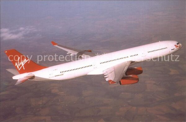 Flugzeuge Zivil Virgin Atlantic Airways Airbus A340 G-V