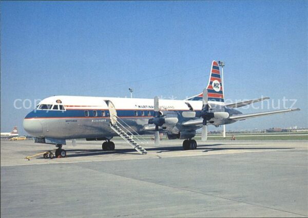 Flugzeuge Zivil Martinair Holland Lockheed L-188C Elect