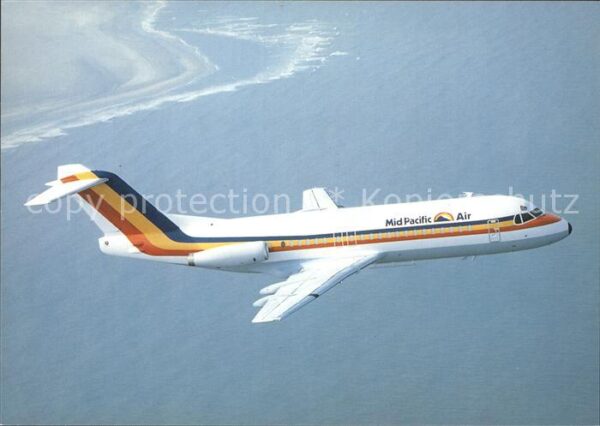 Flugzeuge Zivil Mid Pacific Air Fokker F-28 Mk4000 N281
