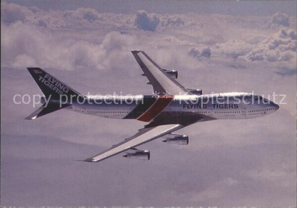 Flugzeuge Zivil Flying Tigers Boeing 747-132F N803FT C/