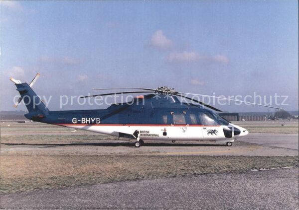 Hubschrauber Helikopter British International Helicopters Sikor