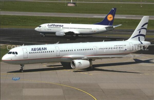 Flugzeuge Zivil Aegean Airbus A321-232 SX-DVO Cn 3462 L