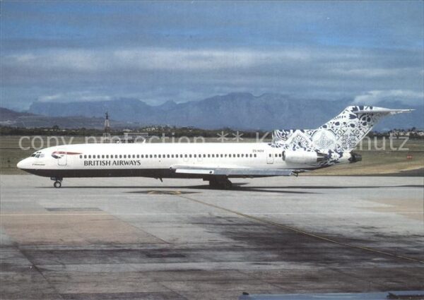 Flugzeuge Zivil British Airways Boeing 727-230 ZS-NOV c