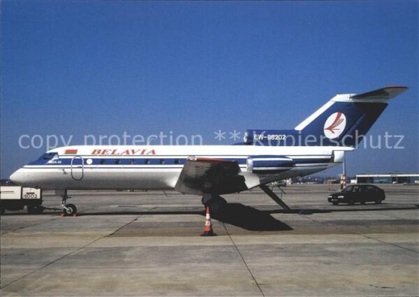 Flugzeuge Zivil Belavia Yak-40 EW-88202 c/n 9630449