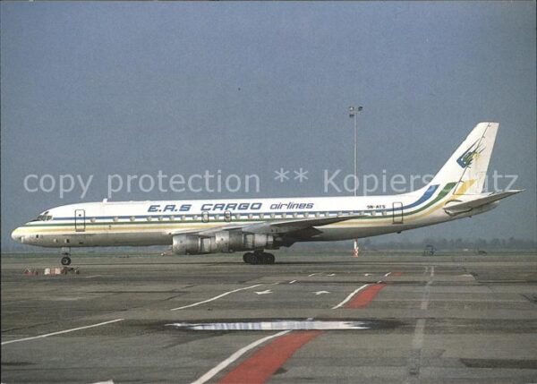 Flugzeuge Zivil EAS Cargo Airlines Douglas DC8-55F 5N-A