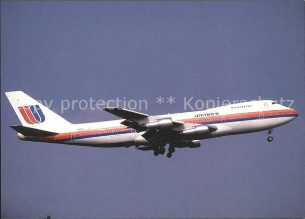 Flugzeuge Zivil United Airlines Boeing 747-222B N152UA