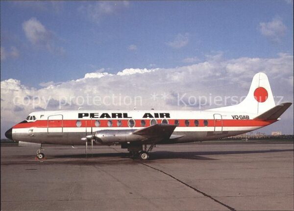 Flugzeuge Zivil Pearl Air Vickers Viscount 804 VQ-GAB C