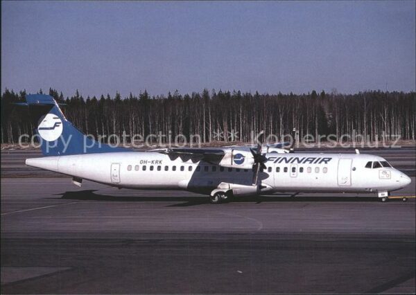 Flugzeuge Zivil Finnair Aerospatiale ATR72-201 OH-KRK c