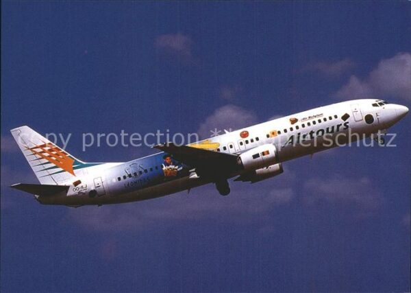 Flugzeuge Zivil Air Belgium Airtours Boeing 737-46B OO-