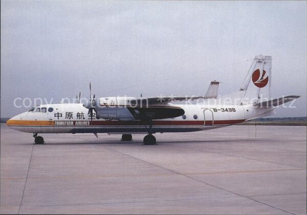 Flugzeuge Zivil Zhongyuan Airlines Yunshuji Y7-100C B-3