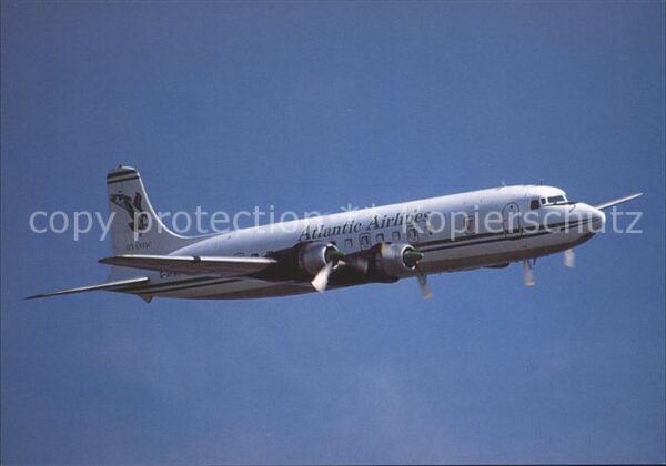 Flugzeuge Zivil Atlantic Airlines DC-6A G-APSA c/n 4549