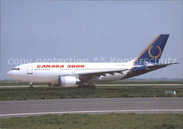 Flugzeuge Zivil Canada 3000 Airbus Industrie A310-304 F