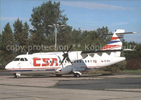 Flugzeuge Zivil CSA Aerospatiale Alenia ATR-42-320 OK-B
