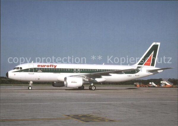 Flugzeuge Zivil Eurofly Alitalia Airbus Industrie A320-