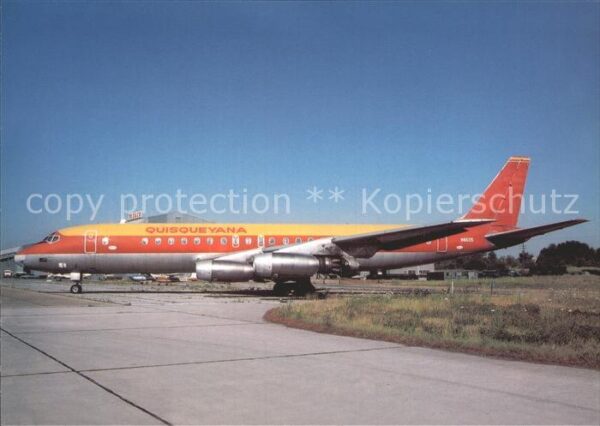 Flugzeuge Zivil Quisqueyana McDonnell Douglas DC-8-21 N