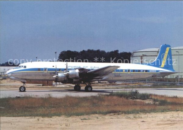 Flugzeuge Zivil Denver Ports of Call Douglas DC-7 N6353