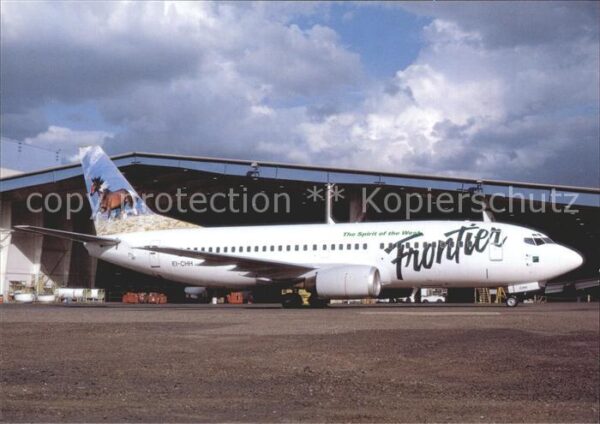 Flugzeuge Zivil Frontier Airlines Mustang-Tail Boeing 7