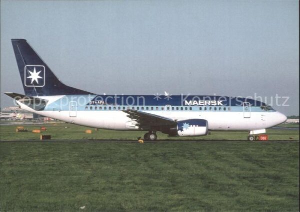 Flugzeuge Zivil Maersk Boeing 737-5L9 OY-APA cn 28083