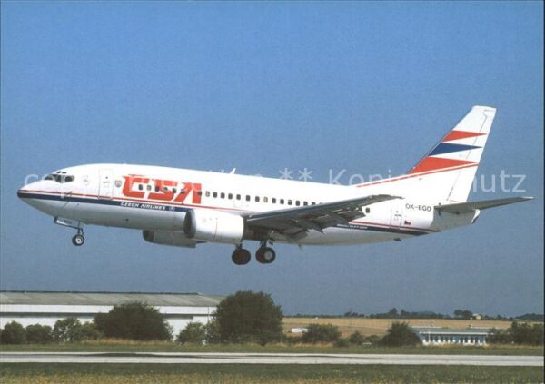 Flugzeuge Zivil CSA Boeing 737-55S OK-EGO cn 28475