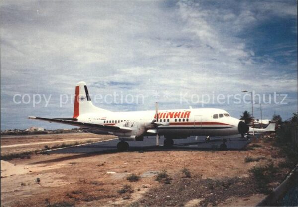 Flugzeuge Zivil Winair Windward Islands NAMC YS-11A PJ-