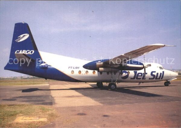 Flugzeuge Zivil Jet Sul Cargo Fokker F-27/600 10178 PT-