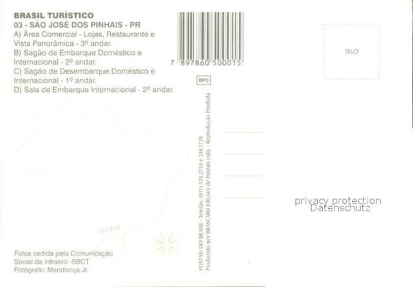 Flughafen Airport Aeroporto Sao Jose dos Pinhais Area Comercial Sag – Bild 2