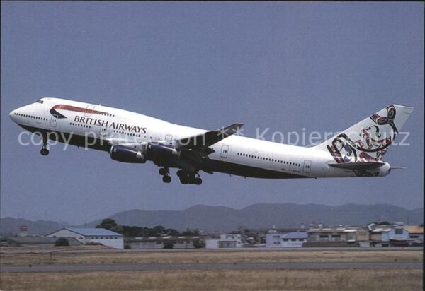 Flugzeuge Zivil British Airways Boeing 747-436 G-BNLG c