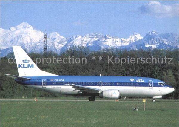 Flugzeuge Zivil KLM Royal Dutch Airlines Boeing 737-306