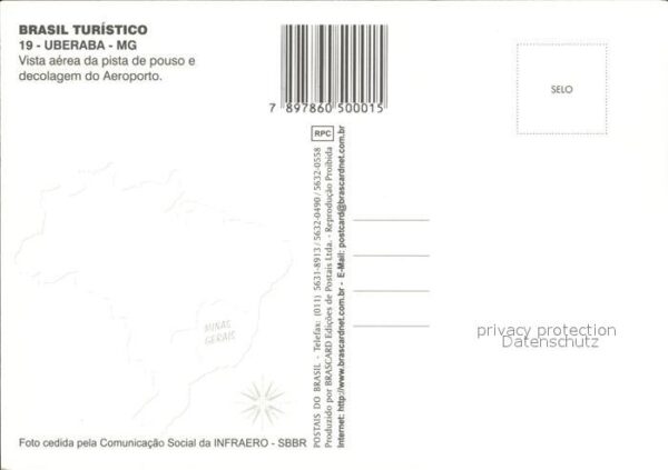 Flughafen Airport Aeroporto Uberaba Vista aerea da pista – Bild 2