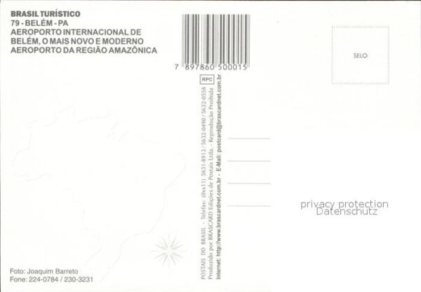 Flughafen Airport Aeroporto Belem Brasil – Bild 2