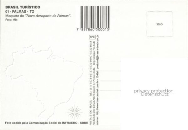 Flughafen Airport Aeroporto Palmas Brasil Maquette Novo Aeroporto – Bild 2